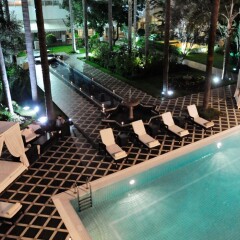 Отель Hôtel la Tour Hassan Palace бассейн фото 3