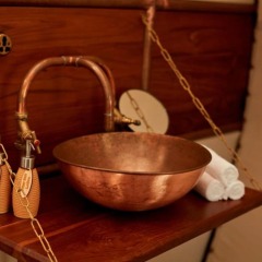 Отель Wild Coast Tented Lodge - All Inclusive Шри-Ланка, Тиссамахарама - отзывы, цены и фото номеров - забронировать отель Wild Coast Tented Lodge - All Inclusive онлайн ванная