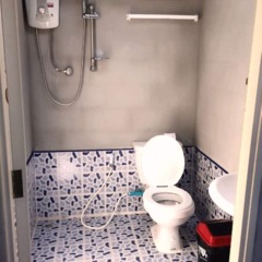 Отель Asama Bungalow Ланта ванная