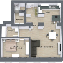 Отель Urban Flats Vienna Darwingasse ванная