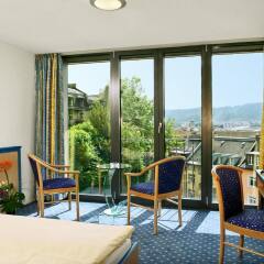 Отель Royal Hotel Zurich Швейцария, Цюрих - 3 отзыва об отеле, цены и фото номеров - забронировать отель Royal Hotel Zurich онлайн балкон
