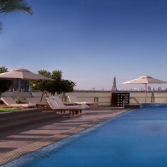 Отель Crowne Plaza Festival City бассейн
