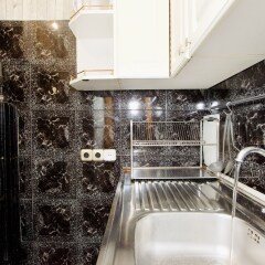 Гостиница LUXKV Apartment on Gnezdnikovskiy в Москве отзывы, цены и фото номеров - забронировать гостиницу LUXKV Apartment on Gnezdnikovskiy онлайн Москва ванная фото 2