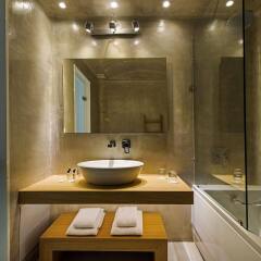 Отель Cavo Bianco Boutique Hotel & Spa Греция, Остров Санторини - отзывы, цены и фото номеров - забронировать отель Cavo Bianco Boutique Hotel & Spa онлайн ванная фото 2
