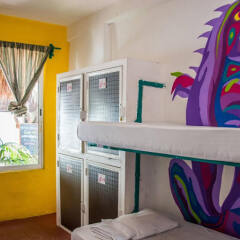 Отель Hostel Che Мексика, Плая-дель-Кармен - отзывы, цены и фото номеров - забронировать отель Hostel Che онлайн интерьер отеля фото 3