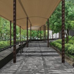 Отель Prince Sakura Tower Токио приотельная территория