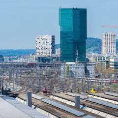 Отель flat at Zurich MainStation Цюрих балкон