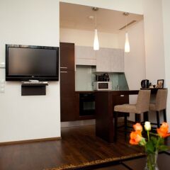 Отель MyPlace - Premium Apartments Riverside Австрия, Вена - отзывы, цены и фото номеров - забронировать отель MyPlace - Premium Apartments Riverside онлайн комната для гостей