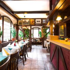 Отель Burghotel Nürnberg Германия, Нюрнберг - отзывы, цены и фото номеров - забронировать отель Burghotel Nürnberg онлайн питание фото 2