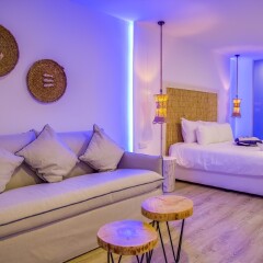 Апартаменты Blue Harbour Boutique Apartments комната для гостей фото 2