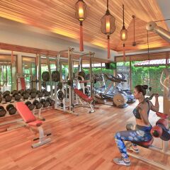 Отель Zazen Boutique Resort And Spa Самуи фитнесс-зал фото 2
