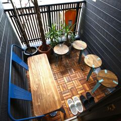 Nekokura Hostel Фукуока балкон