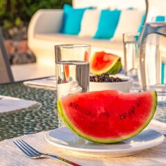 Отель Mulberry Villa Греция, Остров Санторини - отзывы, цены и фото номеров - забронировать отель Mulberry Villa онлайн питание