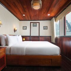 Отель Garden Bay Legend Cruise Вьетнам, Халонг - отзывы, цены и фото номеров - забронировать отель Garden Bay Legend Cruise онлайн комната для гостей фото 3