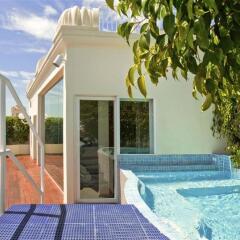 Отель Melia Plaza Valencia бассейн фото 2