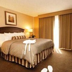 Embassy Suites Hotel Milpitas-Silicon Valley комната для гостей