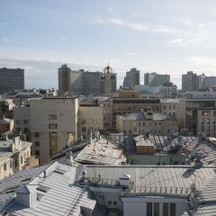 Апартаменты Arbat House Apartments On Bolshaya Nikitskaya Москва балкон