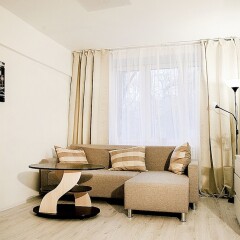 Апартаменты Funny Dolphins Apartments Rusakovskaya комната для гостей фото 4
