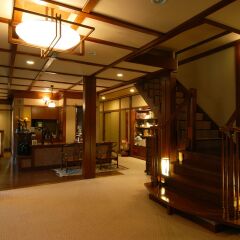 Отель Kashiwaya Ryokan Shima Onsen интерьер отеля
