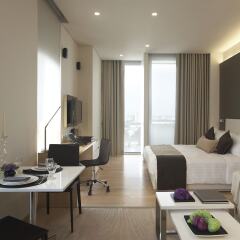 Отель Somerset Sukhumvit Thonglor Бангкок комната для гостей фото 2