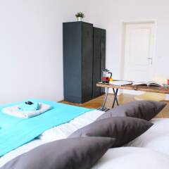 Отель Green Residence Leipzig Германия, Зюдфорштадт - отзывы, цены и фото номеров - забронировать отель Green Residence Leipzig онлайн комната для гостей фото 2