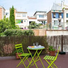 Отель Incredible Loft With Private Terrace Барселона балкон