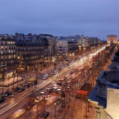Paris Marriott Champs Elysees Hotel Париж городской автобус