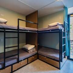 Отель Megi Homestay Нячанг сейф в номере