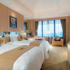 Отель Pan Pacific Xiamen Китай, Сямынь - отзывы, цены и фото номеров - забронировать отель Pan Pacific Xiamen онлайн комната для гостей фото 5