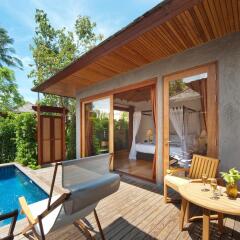 Отель Tango Luxe Beach Villa Samui балкон