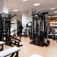 Отель Hilton Rome Airport фитнесс-зал фото 3
