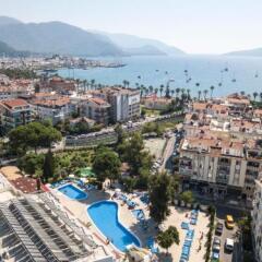 Halici Otel Marmaris Турция, Мармарис - отзывы, цены и фото номеров - забронировать отель Halici Otel Marmaris онлайн пляж фото 2