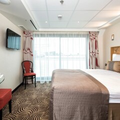 Отель Crossgates Hotelship 4 Star - Medienhafen - Düsseldorf Германия, Дюссельдорф - отзывы, цены и фото номеров - забронировать отель Crossgates Hotelship 4 Star - Medienhafen - Düsseldorf онлайн комната для гостей фото 3