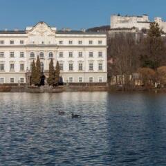 Отель Schloss Leopoldskron Meierhof Зальцбург вид на фасад