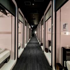 Отель First Cabin Akasaka Япония, Токио - отзывы, цены и фото номеров - забронировать отель First Cabin Akasaka онлайн интерьер отеля фото 2
