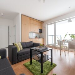 Отель P&O Apartments Szwedzka Польша, Варшава - отзывы, цены и фото номеров - забронировать отель P&O Apartments Szwedzka онлайн комната для гостей