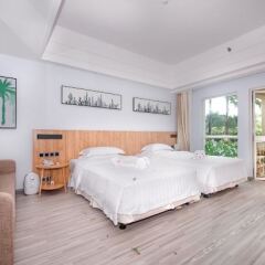 Отель Cactus Resort Sanya Китай, Санья - 8 отзывов об отеле, цены и фото номеров - забронировать отель Cactus Resort Sanya онлайн комната для гостей фото 4