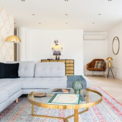 Отель The Porchester Terrace - Modern & Bright 5bdr Penthouse With Terrace Лондон сауна