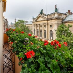 Гостиница Швейцарский Украина, Львов - 5 отзывов об отеле, цены и фото номеров - забронировать гостиницу Швейцарский онлайн балкон