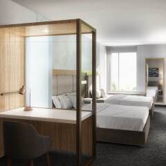 Отель SpringHill Suites by Marriott Columbus Easton Area комната для гостей фото 3