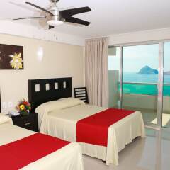 Отель Las Flores Beach Resort комната для гостей фото 4