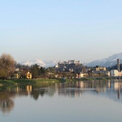Апартаменты Salzburg Apartments Зальцбург приотельная территория