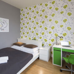 Отель New Town - Apple Apartments Чехия, Прага - 1 отзыв об отеле, цены и фото номеров - забронировать отель New Town - Apple Apartments онлайн комната для гостей фото 2