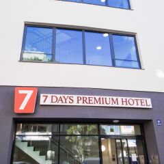 Отель 7 Days Premium Munich-sendling Мюнхен городской автобус