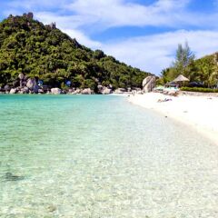 Отель Nangyuan Island Dive Resort Таиланд, о. Нангьян - отзывы, цены и фото номеров - забронировать отель Nangyuan Island Dive Resort онлайн пляж фото 2
