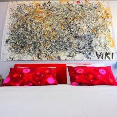 Отель A casa dell'artista Viki Джези комната для гостей