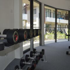 Отель Samui Emerald Condotel Таиланд, Самуи - 1 отзыв об отеле, цены и фото номеров - забронировать отель Samui Emerald Condotel онлайн фитнесс-зал фото 4