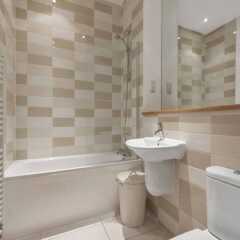 Отель Modern 2 Bedroom Flat in Holloway ванная