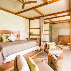 Отель Fusion Resort Phu Quoc Вьетнам, остров Фукуок - отзывы, цены и фото номеров - забронировать отель Fusion Resort Phu Quoc онлайн комната для гостей фото 4