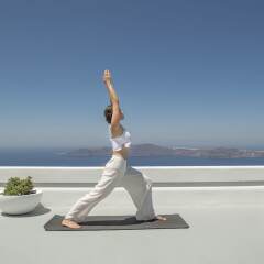 Отель Grace Santorini фитнесс-зал